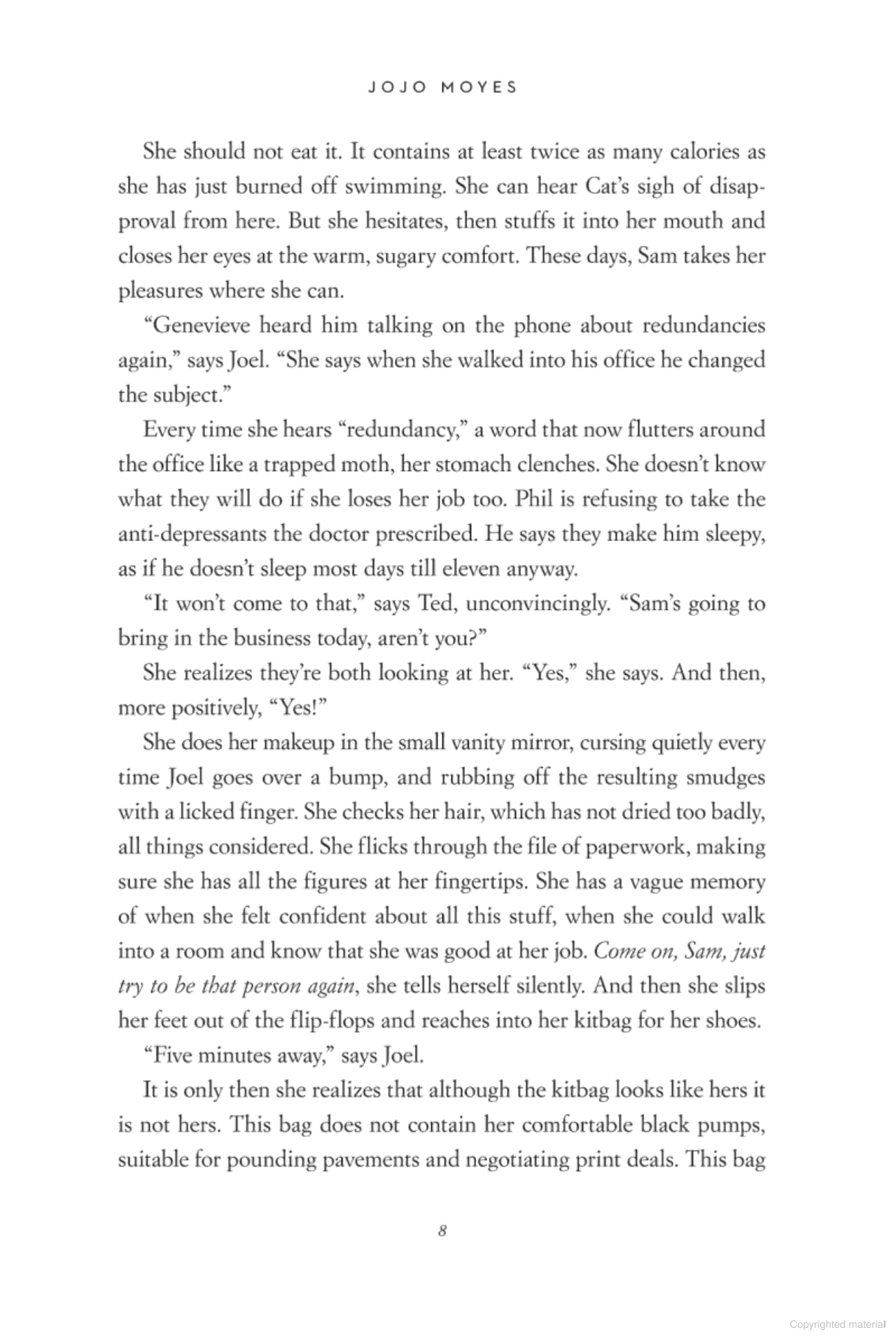 someone else's shoes