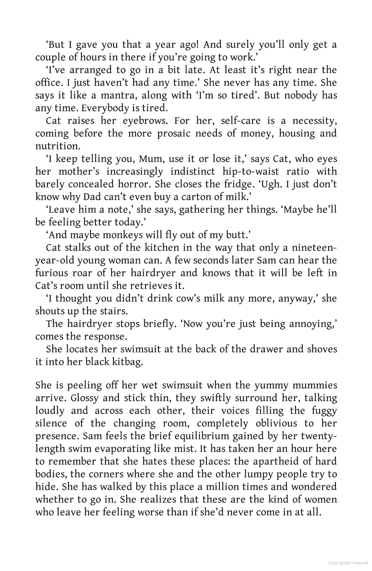 someone else's shoes