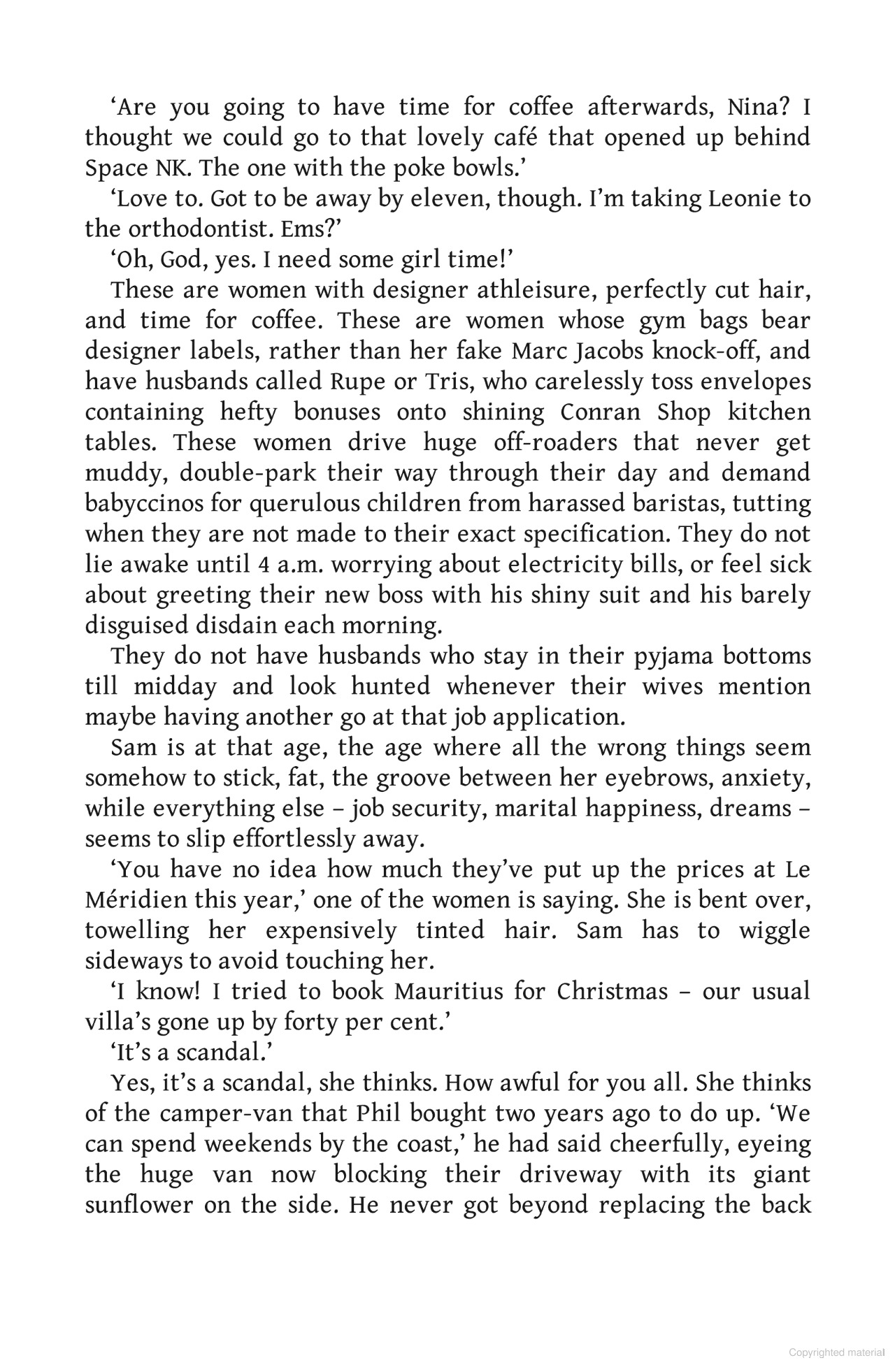 someone else's shoes