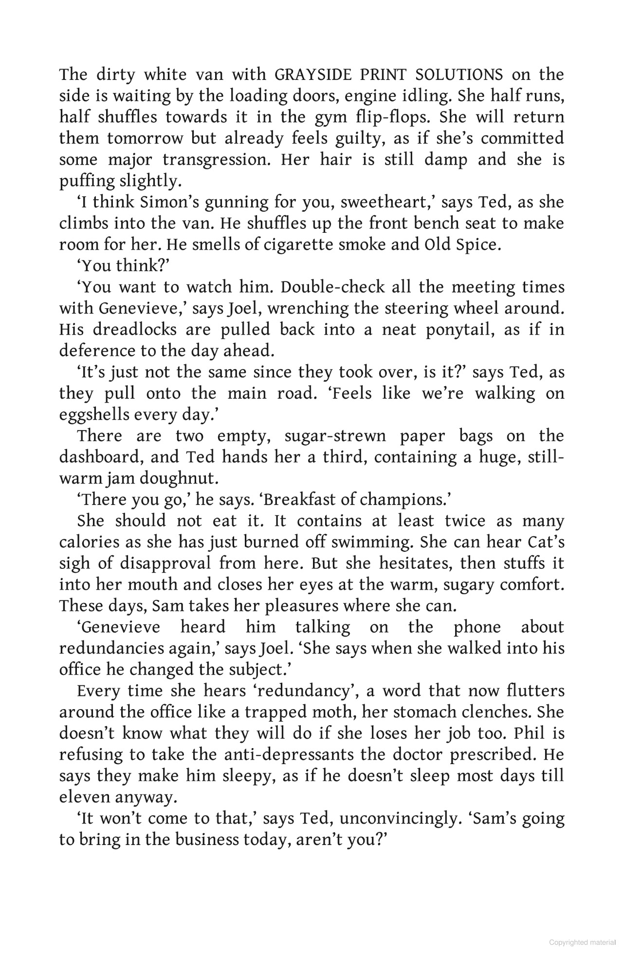 someone else's shoes