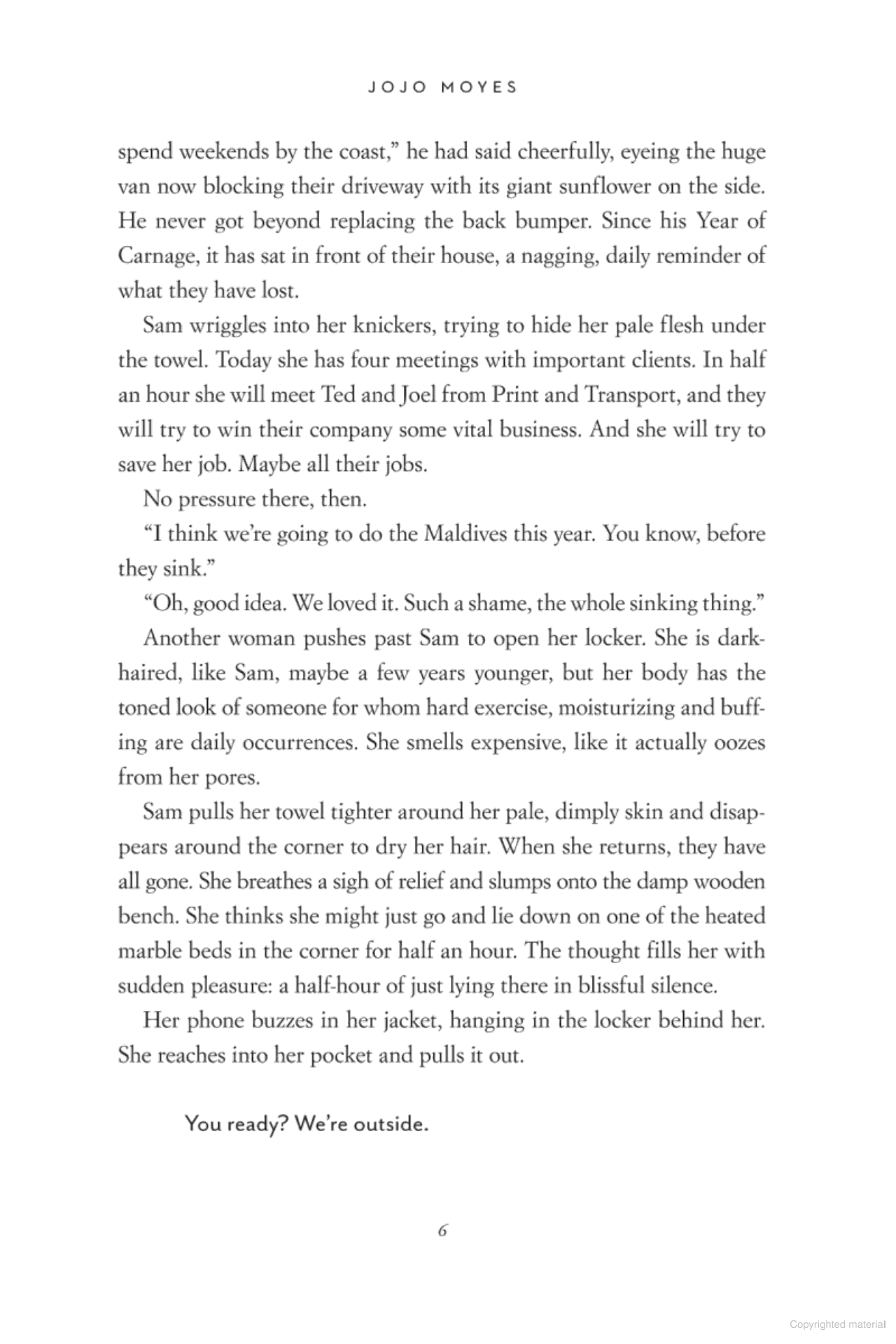 someone else's shoes