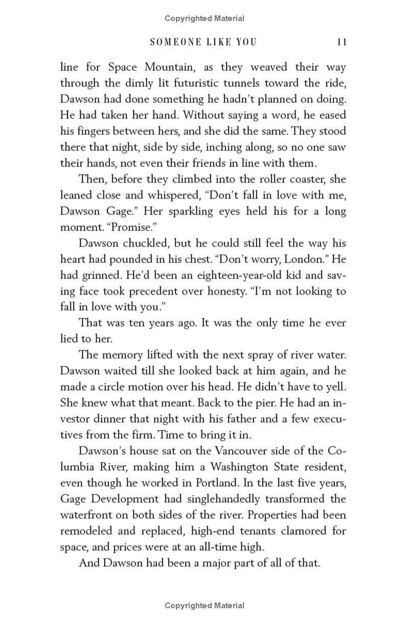 someone like you: a novel (the baxter family)