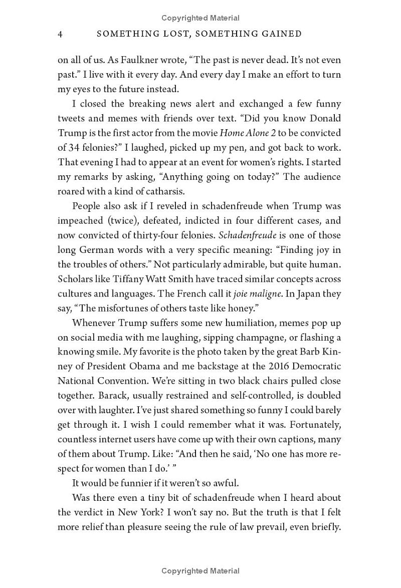 something lost, something gained - reflections on life, love, and liberty