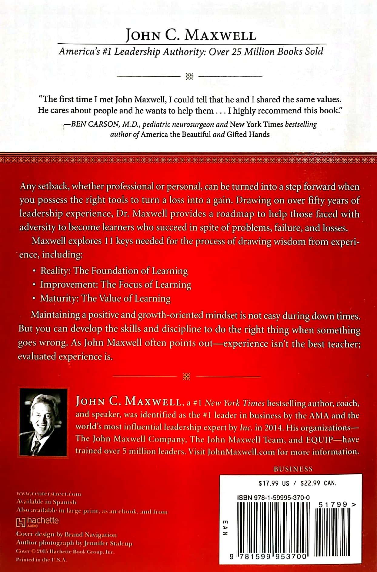 sometimes you win - sometimes you learn: life's greatest lessons are gained from our losses