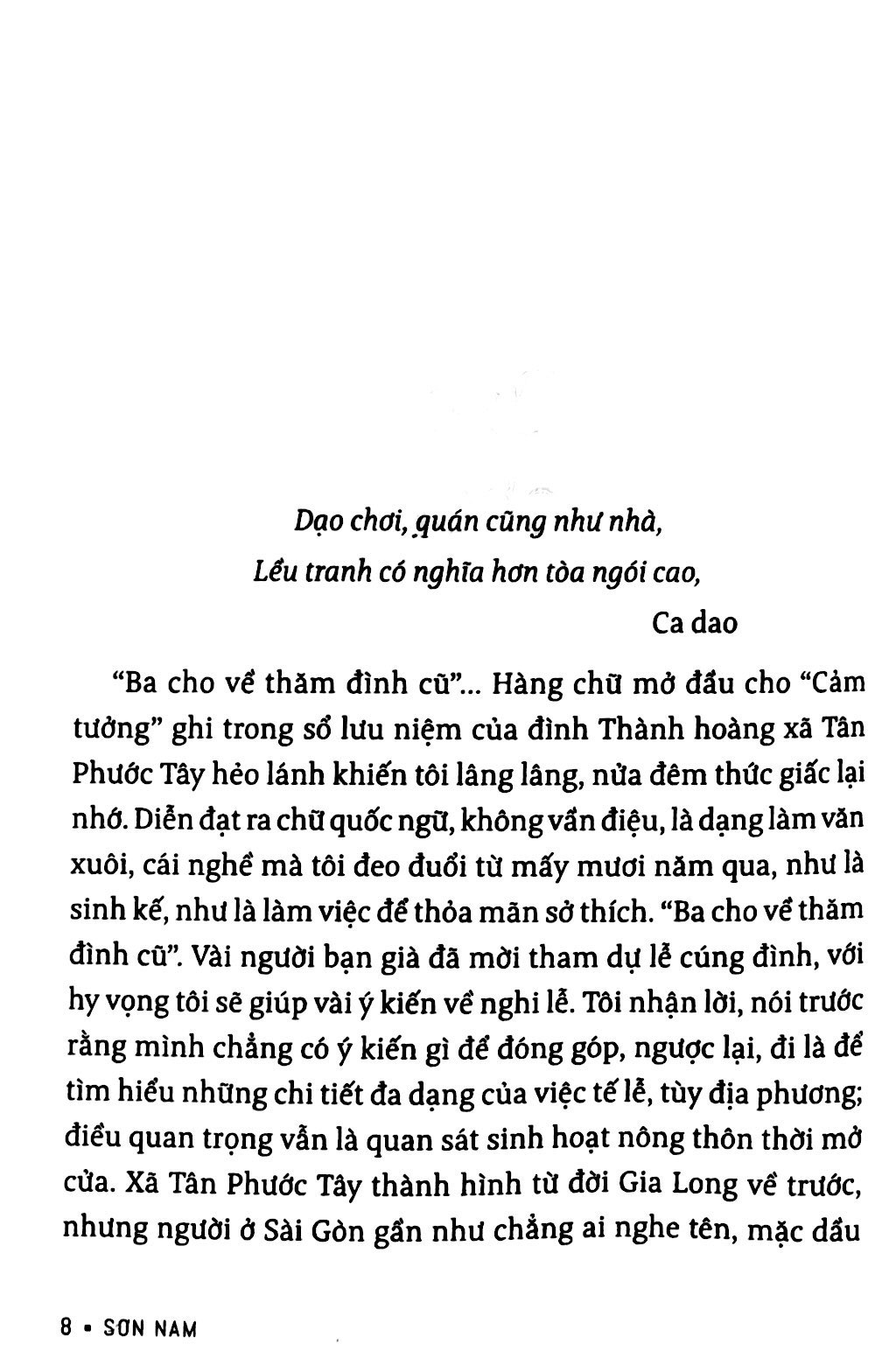 sơn nam - dạo chơi tuổi già (tb 2018)