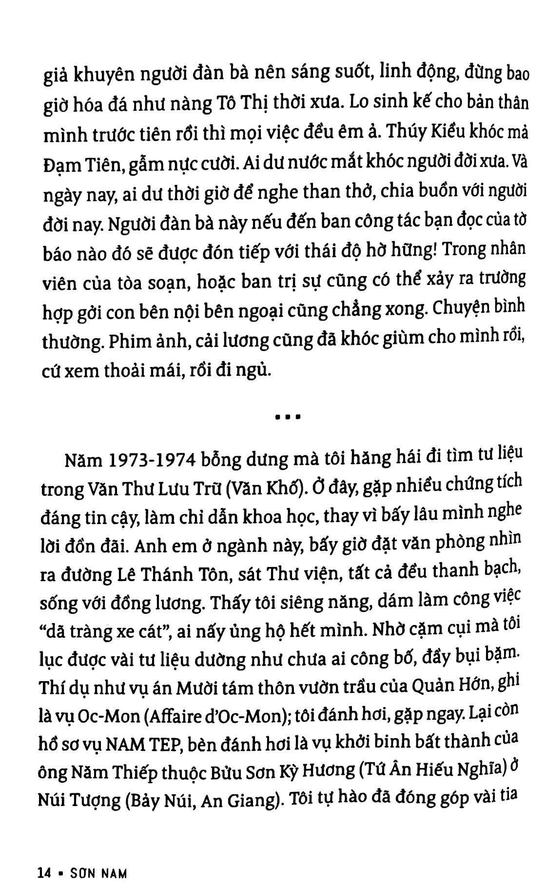 sơn nam - dạo chơi tuổi già (tb 2018)