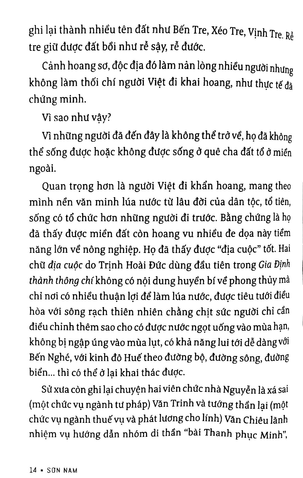 sơn nam - đất gia định xưa-bến nghé xưa-người sài gòn (tb 2018)