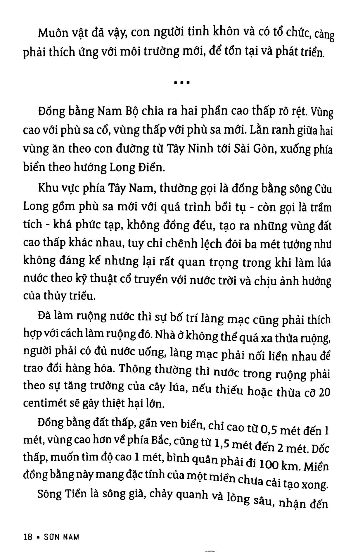 sơn nam - đất gia định xưa-bến nghé xưa-người sài gòn (tb 2018)