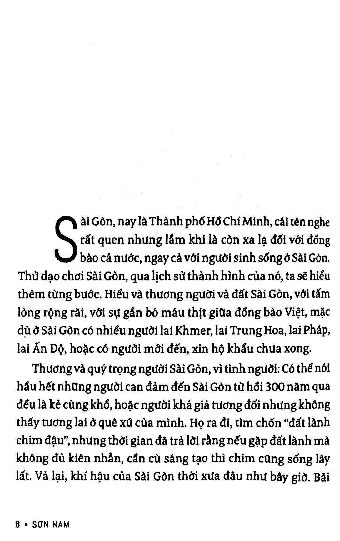 sơn nam_giới thiệu sài gòn xưa-ấn tượng 300 năm-tiếp cận với đồng bằng sông cửu long(tb 2018)