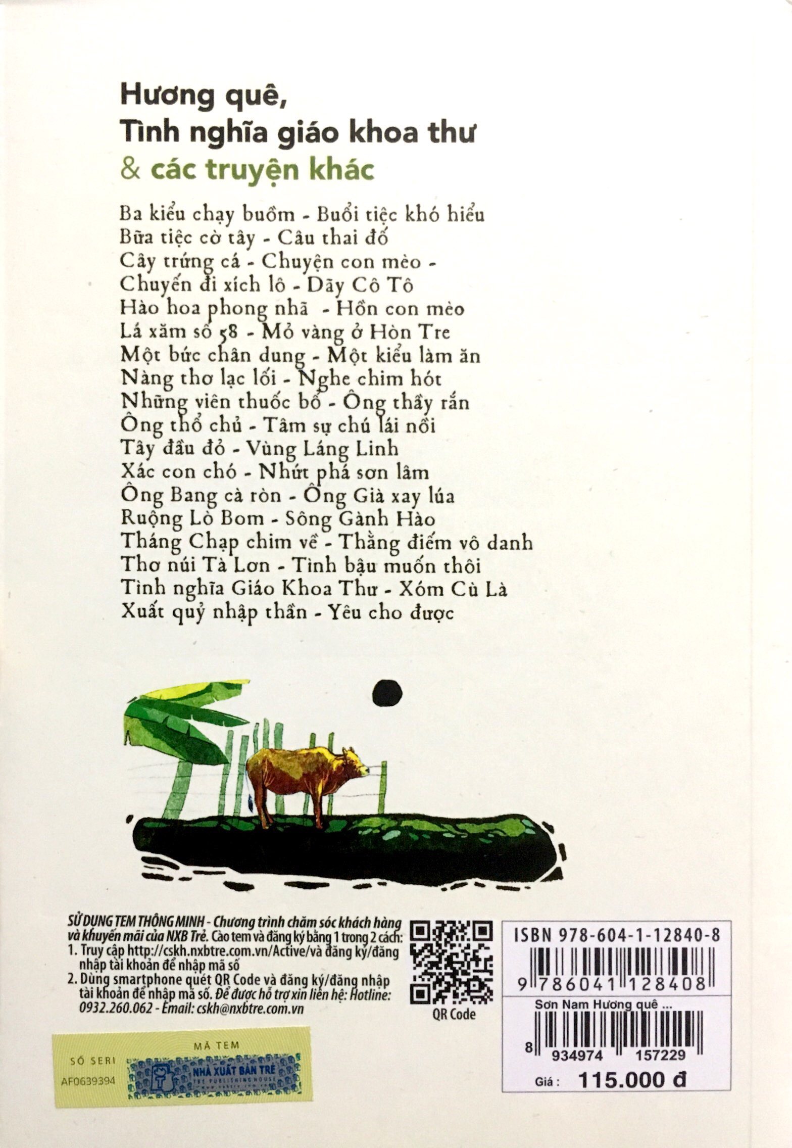 sơn nam hương quê - tình nghĩa giáo khoa thư và các truyện khác