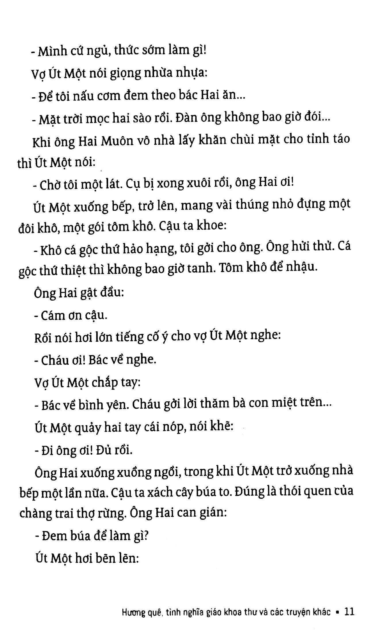 sơn nam hương quê - tình nghĩa giáo khoa thư và các truyện khác