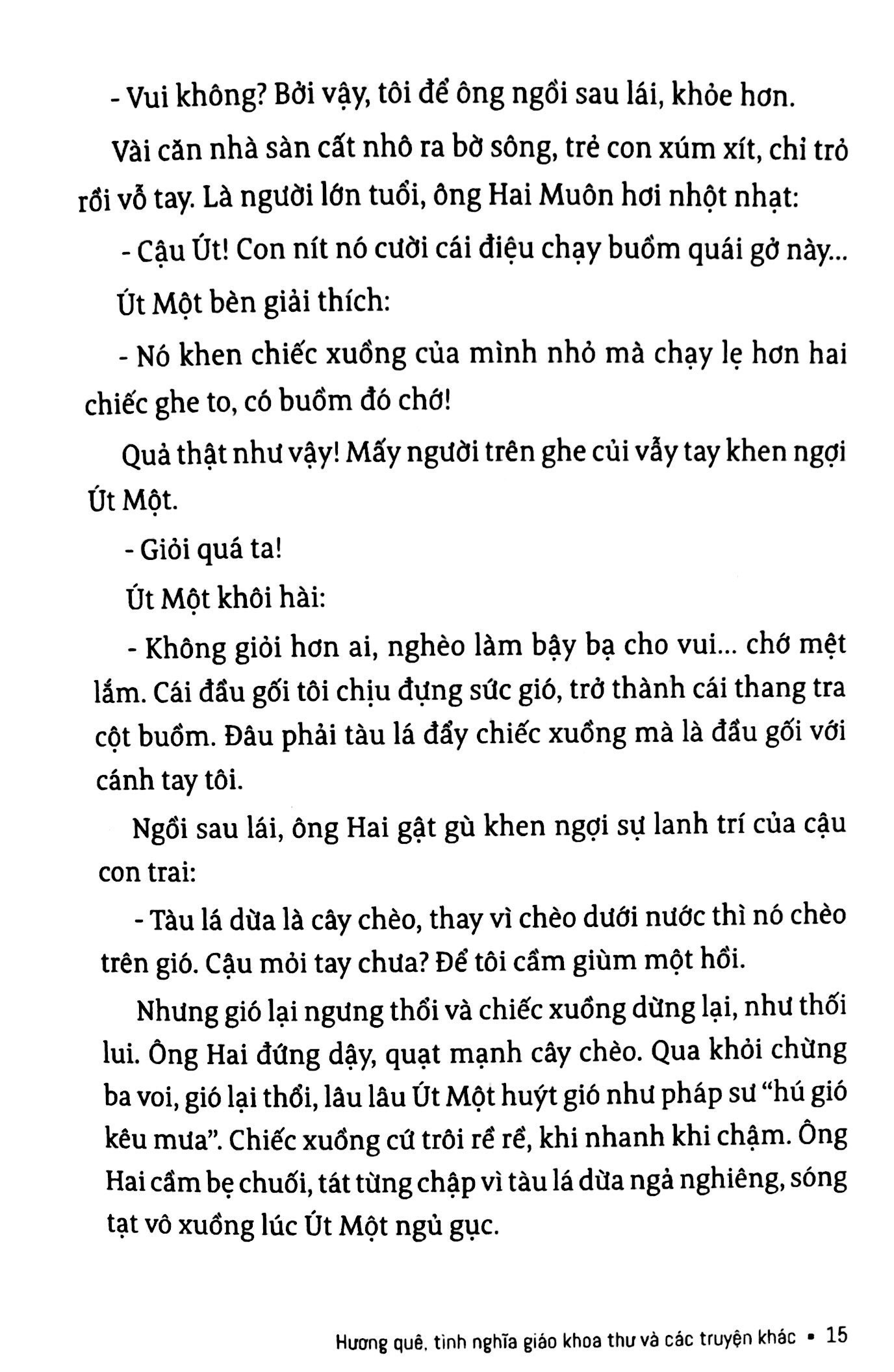 sơn nam hương quê - tình nghĩa giáo khoa thư và các truyện khác