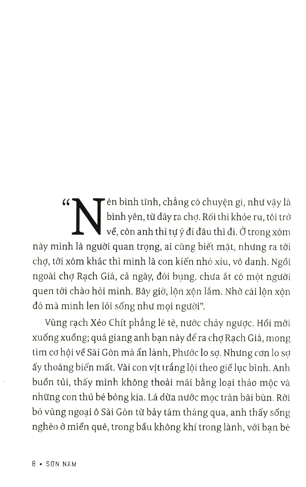 sơn nam - ngôi nhà mặt tiền và các truyện vừa khác