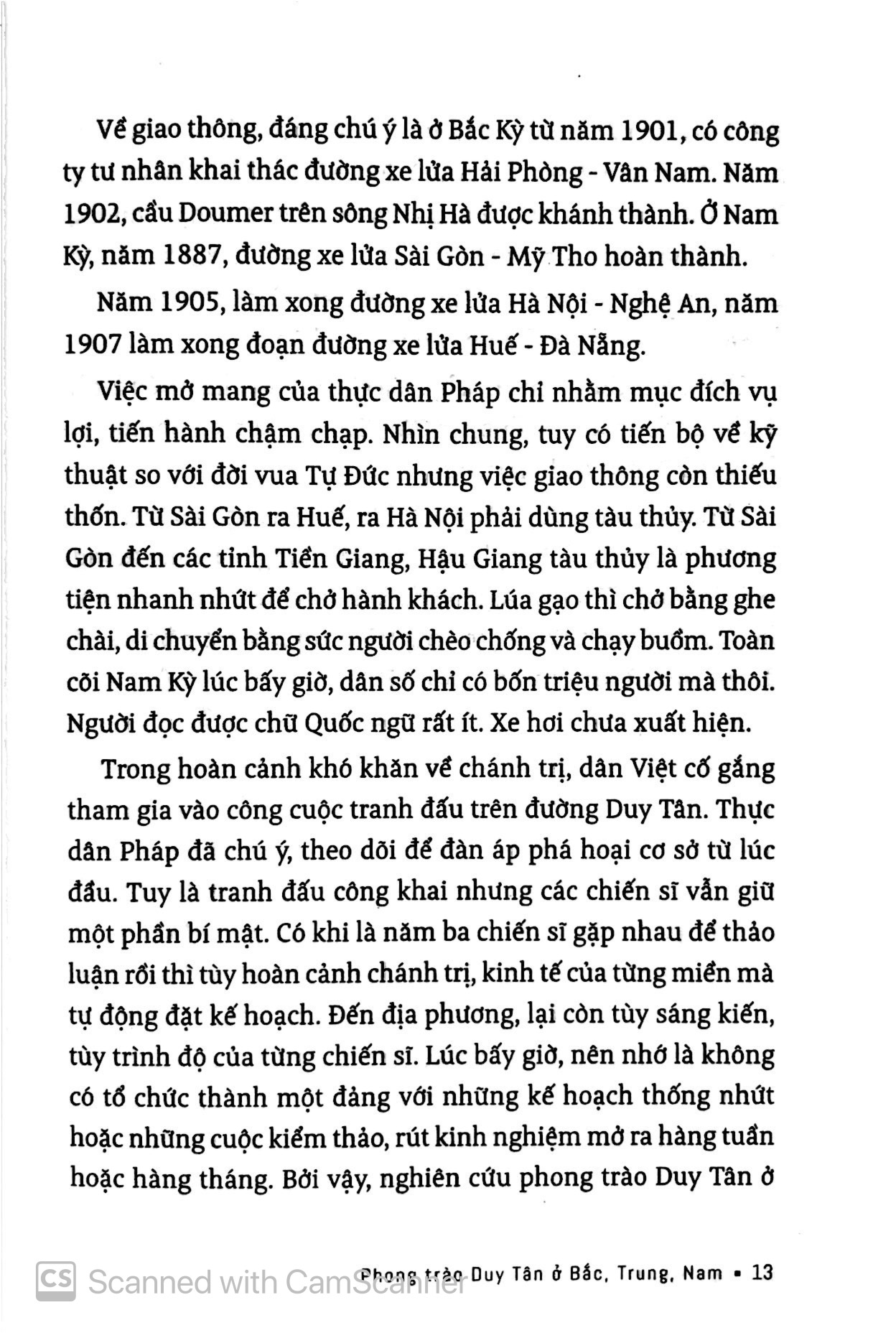 sơn nam - phong trào duy tân ở bắc, trung, nam (tái bản)