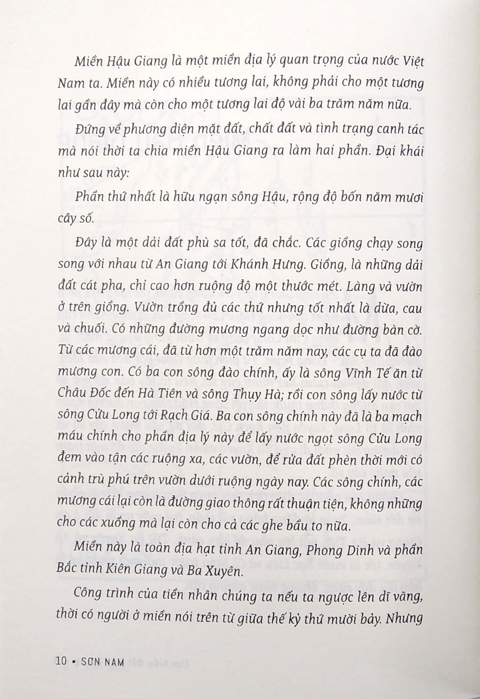 sơn nam - tìm hiểu đất hậu giang & lịch sử đất an giang