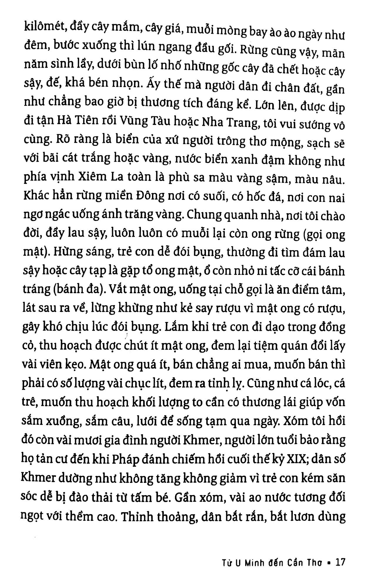 sơn nam - từ u minh đến cần thơ - ở chiền khu 9 - 20 năm giữa lòng đô thị-bình an (tb 2018)
