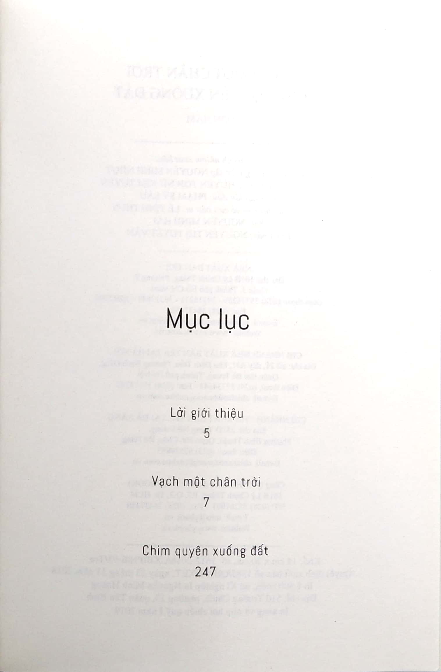 sơn nam - vạch một chân trời - chim quyên xuống đất