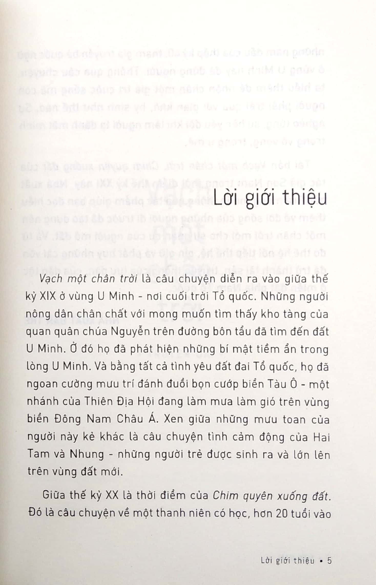 sơn nam - vạch một chân trời - chim quyên xuống đất
