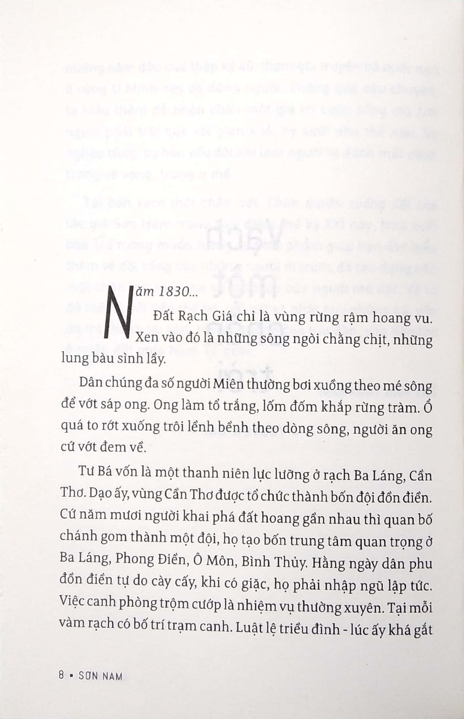 sơn nam - vạch một chân trời - chim quyên xuống đất