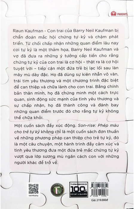 son-rise: phép màu cho trẻ tự kỷ