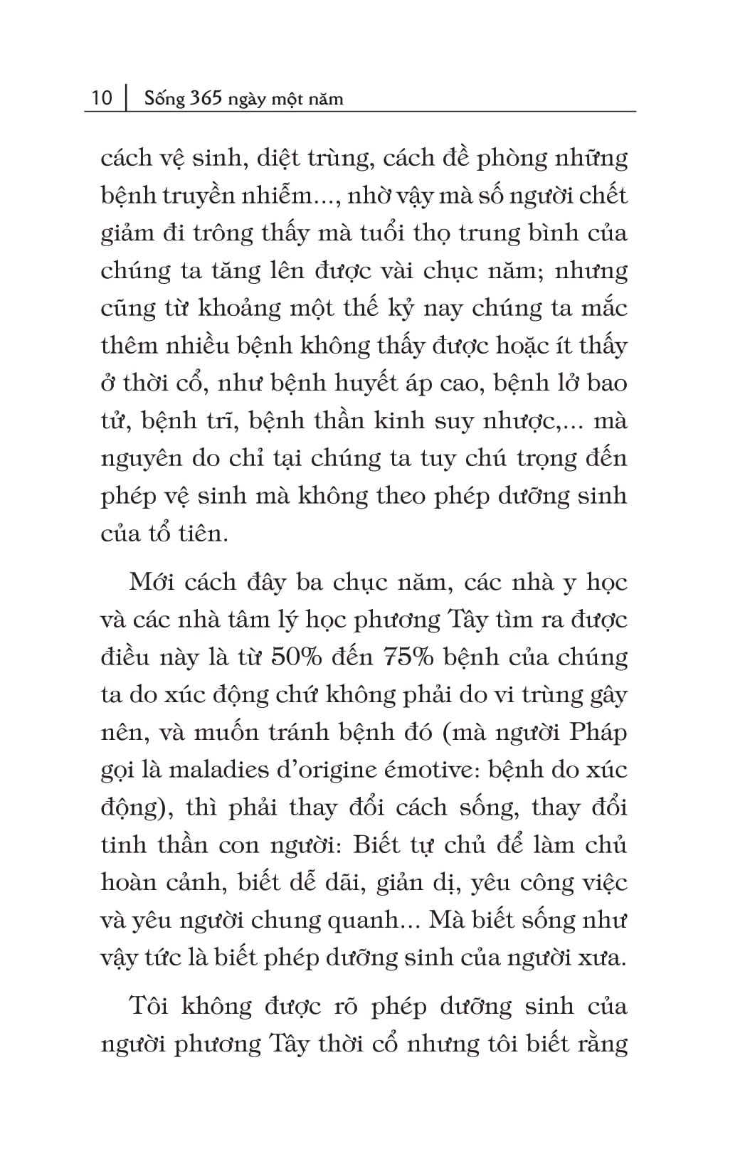 sống 365 ngày 1 năm