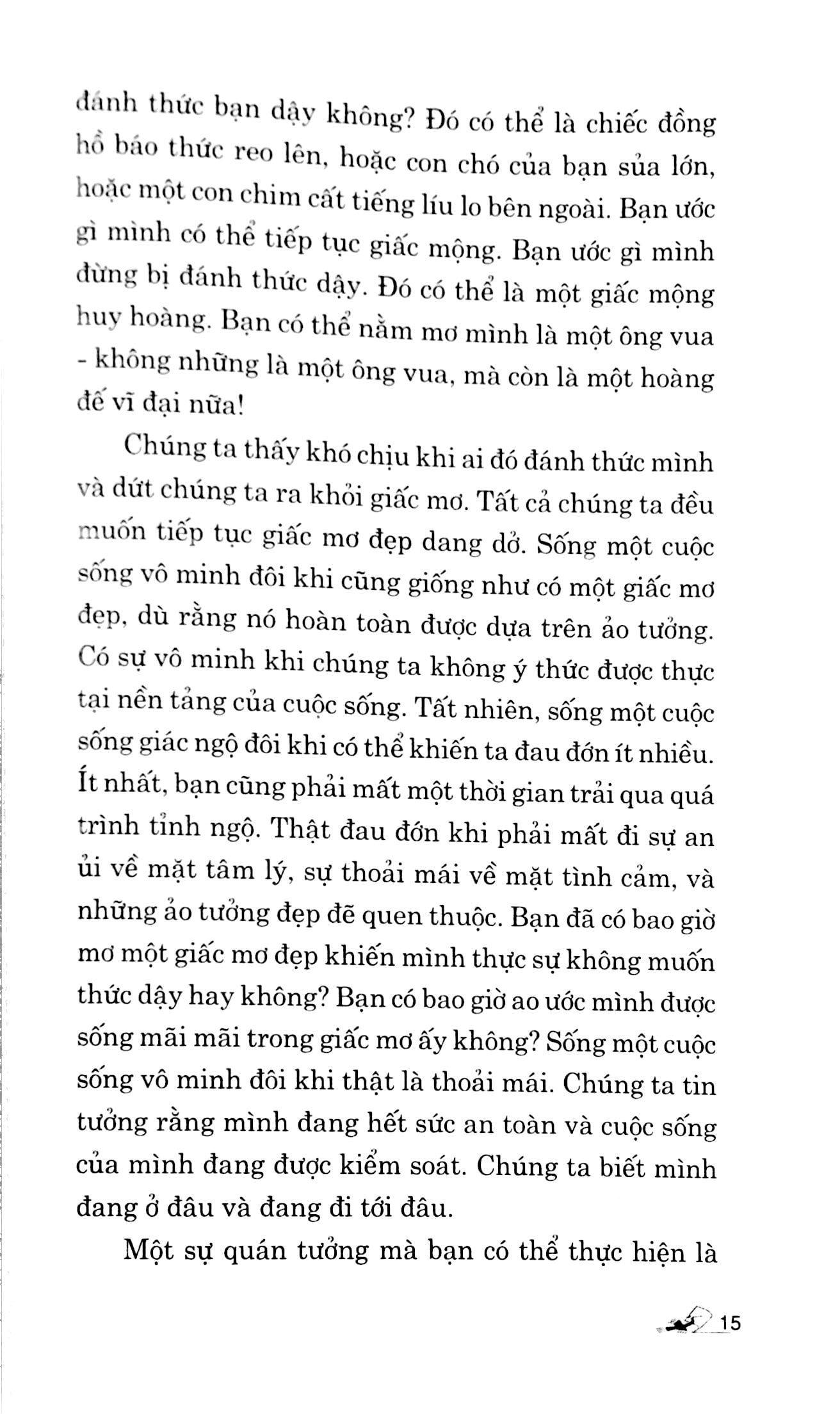 sống an lạc trong từng khoảnh khắc