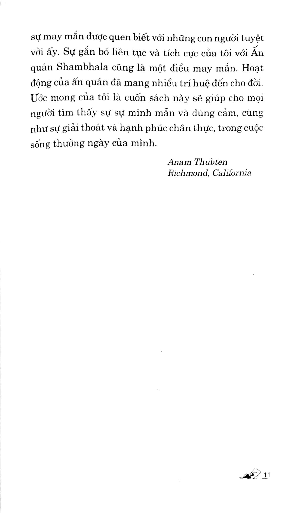 sống an lạc trong từng khoảnh khắc