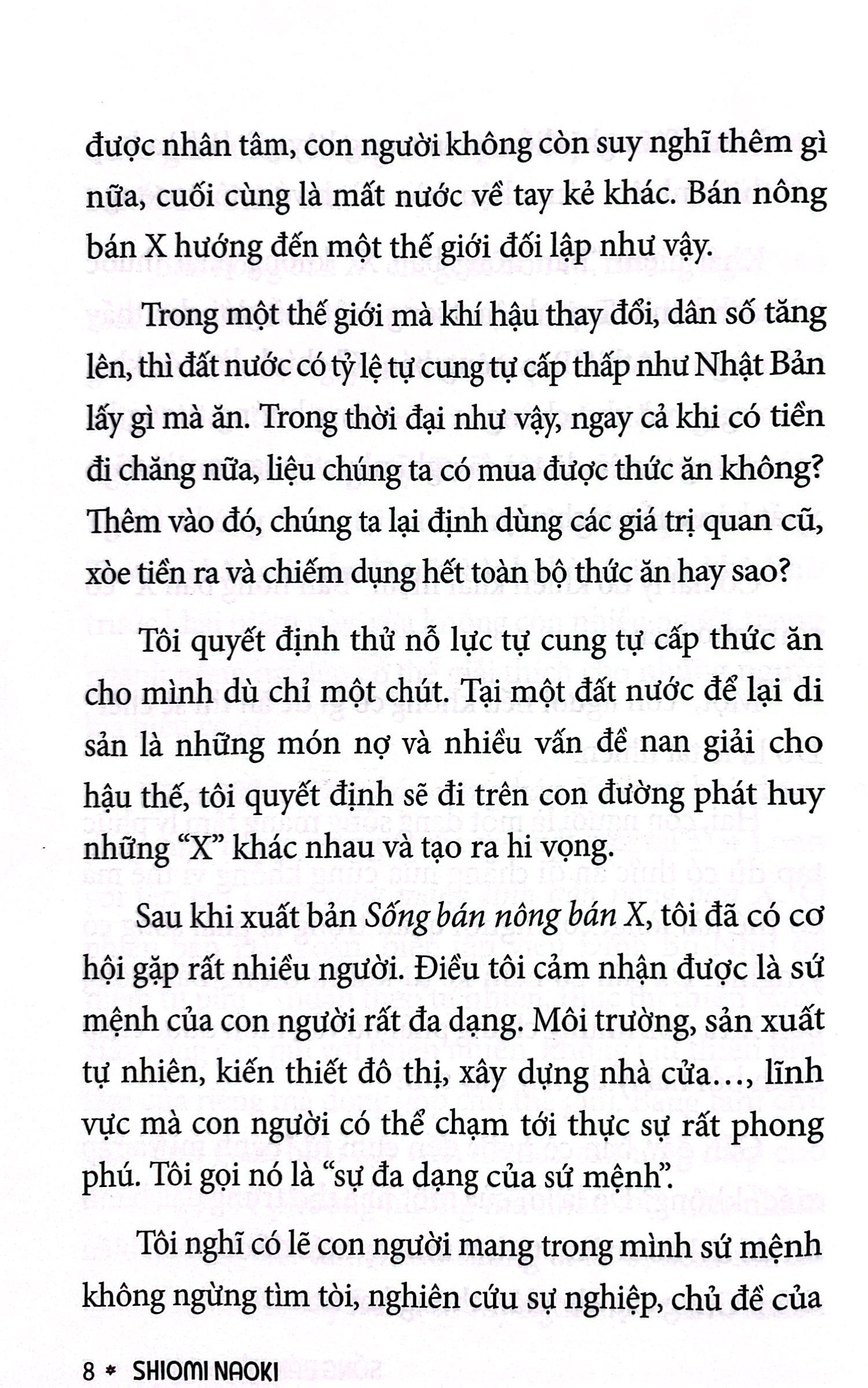 sống bán nông bán x - triết lý mới về cuộc sống điền viên
