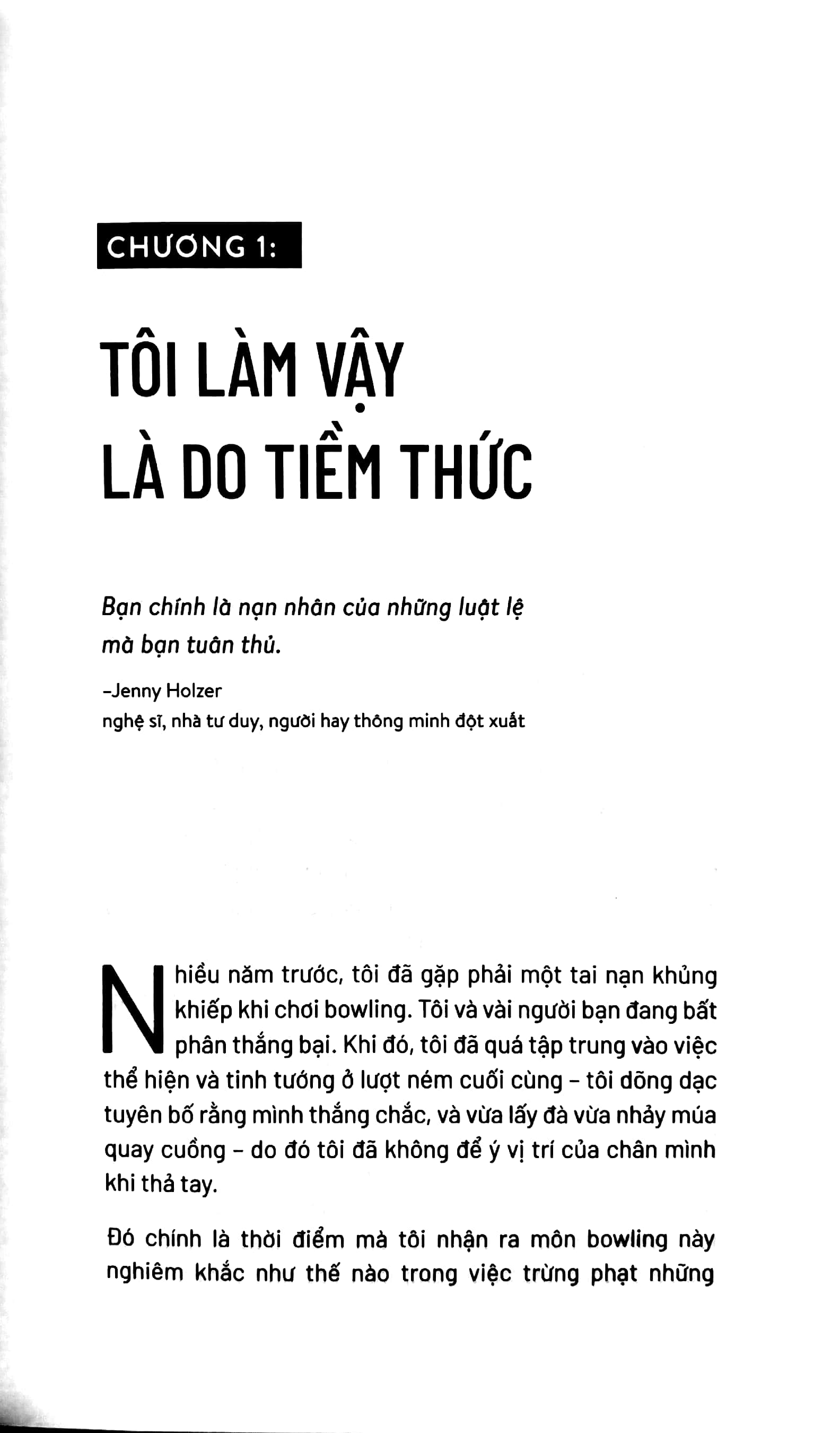 sống bình thường mà không tầm thường