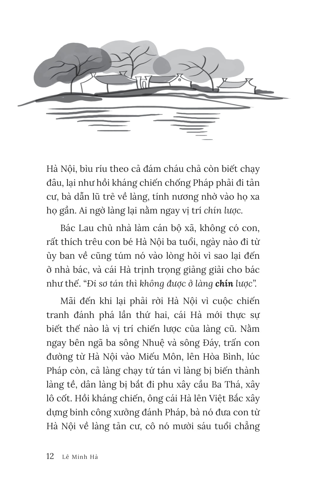 sông còn chưa cạn