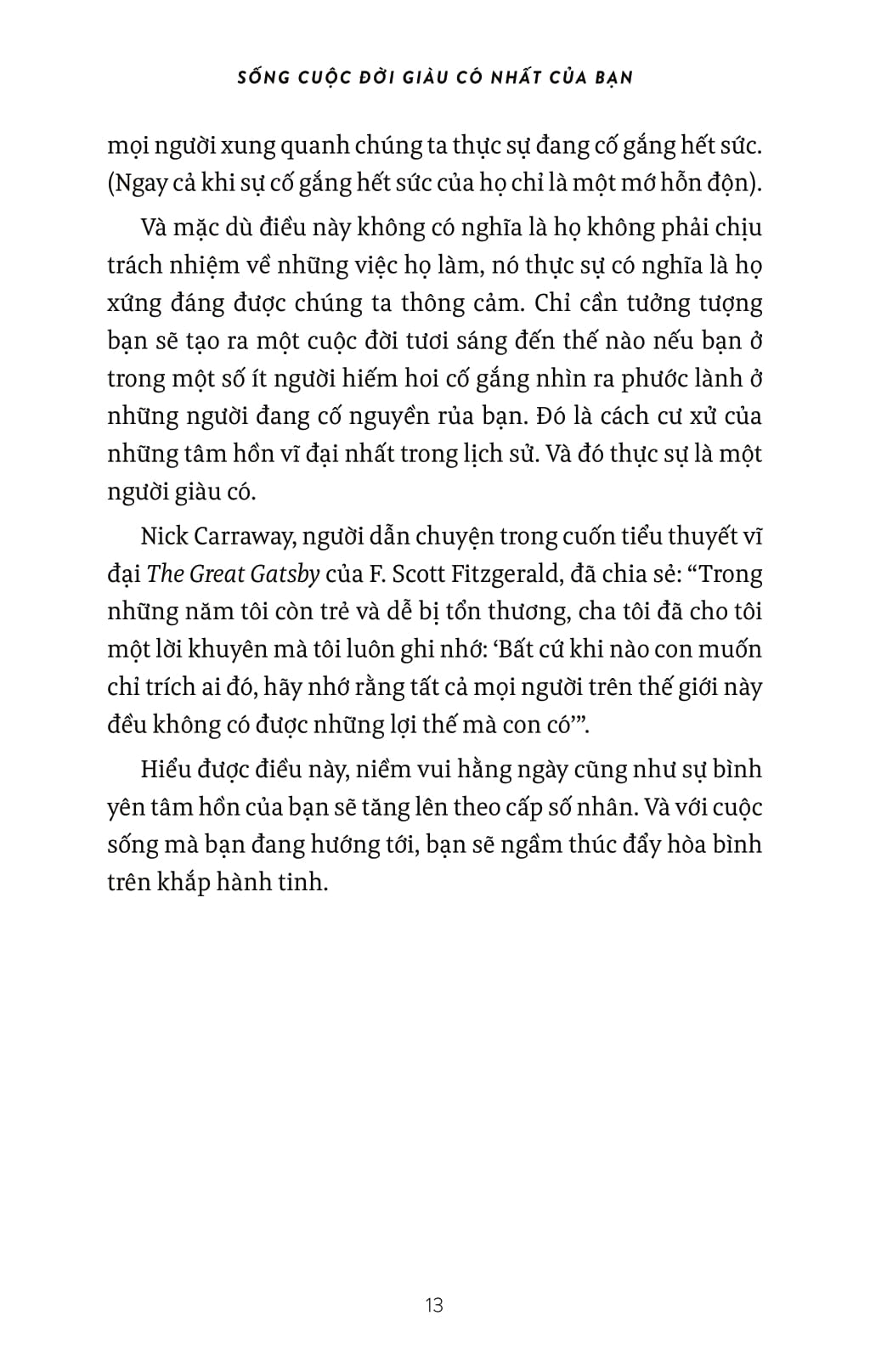 Song Cuoc Doi Giau Co Nhat Cua Ban