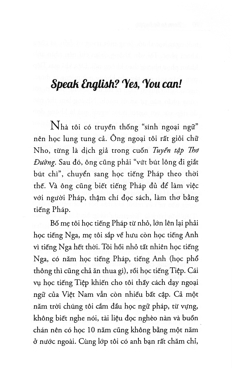 sống để hạnh phúc