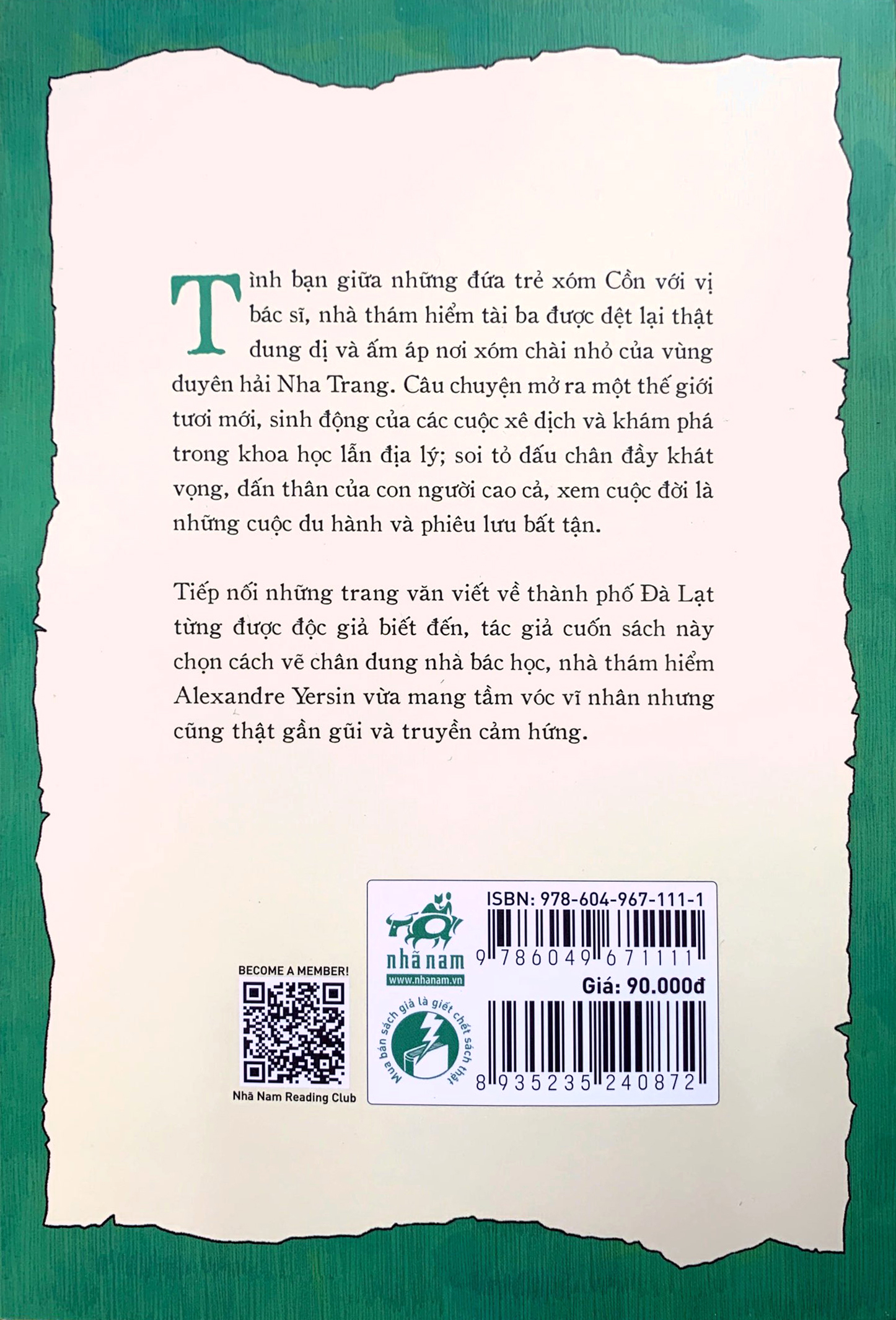 sống để phiêu lưu - những cuộc thám hiểm của ông năm yersin