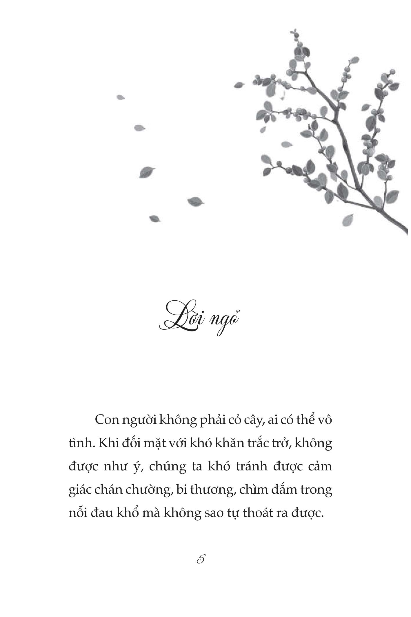 sống đẹp giữa vô thường - học cách buông bỏ giữ tâm an nhiên