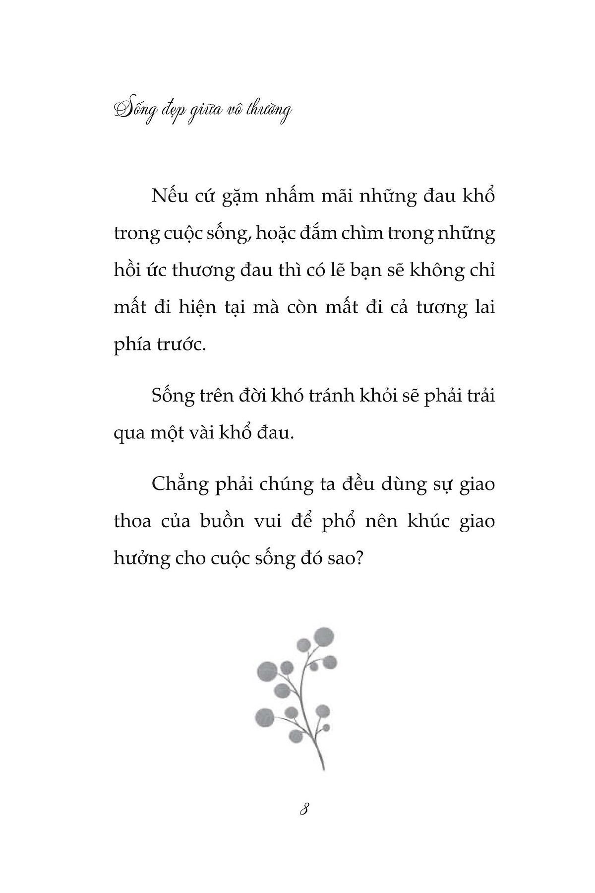 sống đẹp giữa vô thường - học cách yêu để không hối tiếc