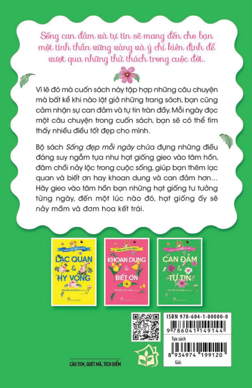 sống đẹp mỗi ngày - can đảm và tự tin