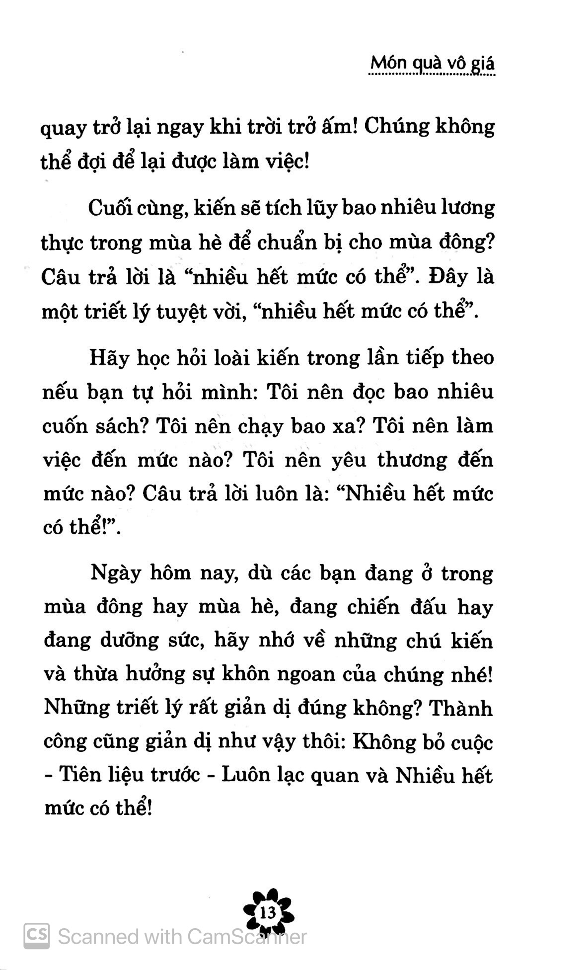 sống đẹp - món quà vô giá