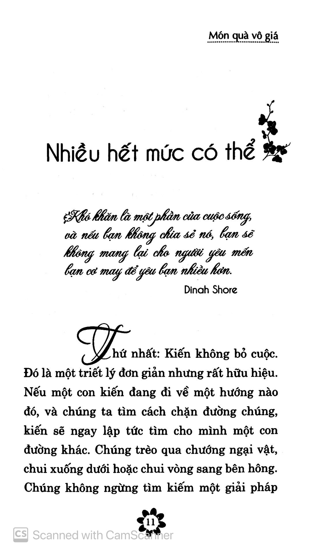 sống đẹp - món quà vô giá