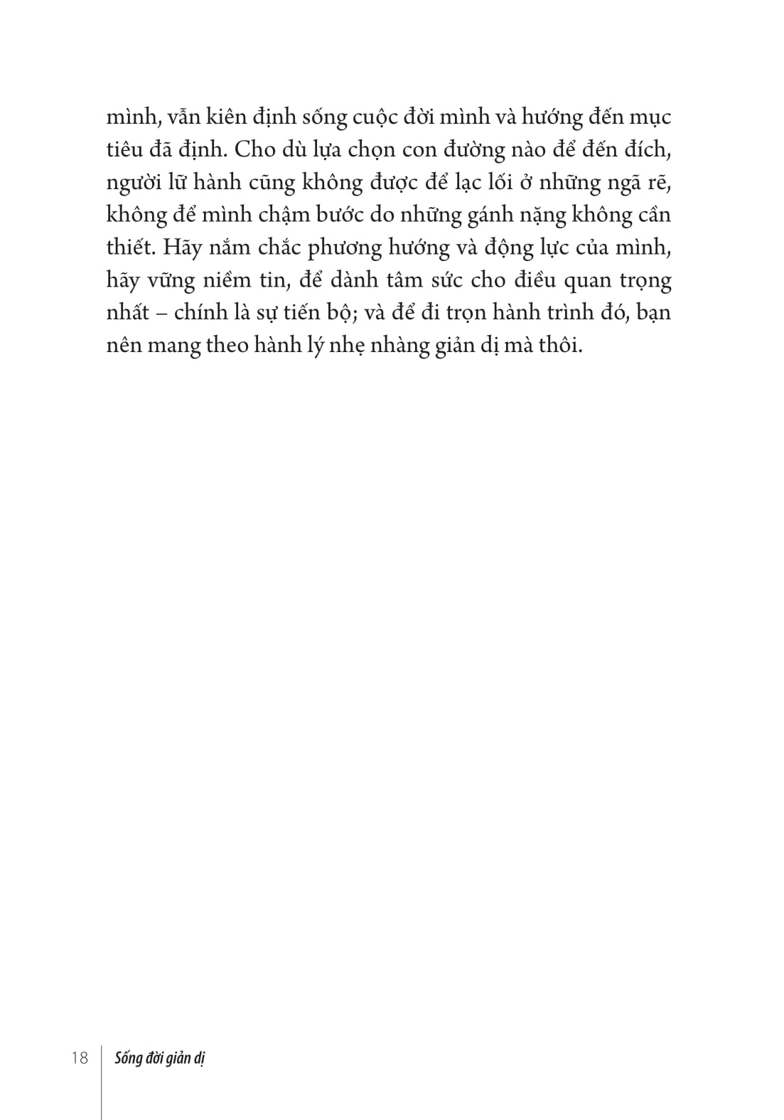 Song Doi Gian Di - The Simple Life