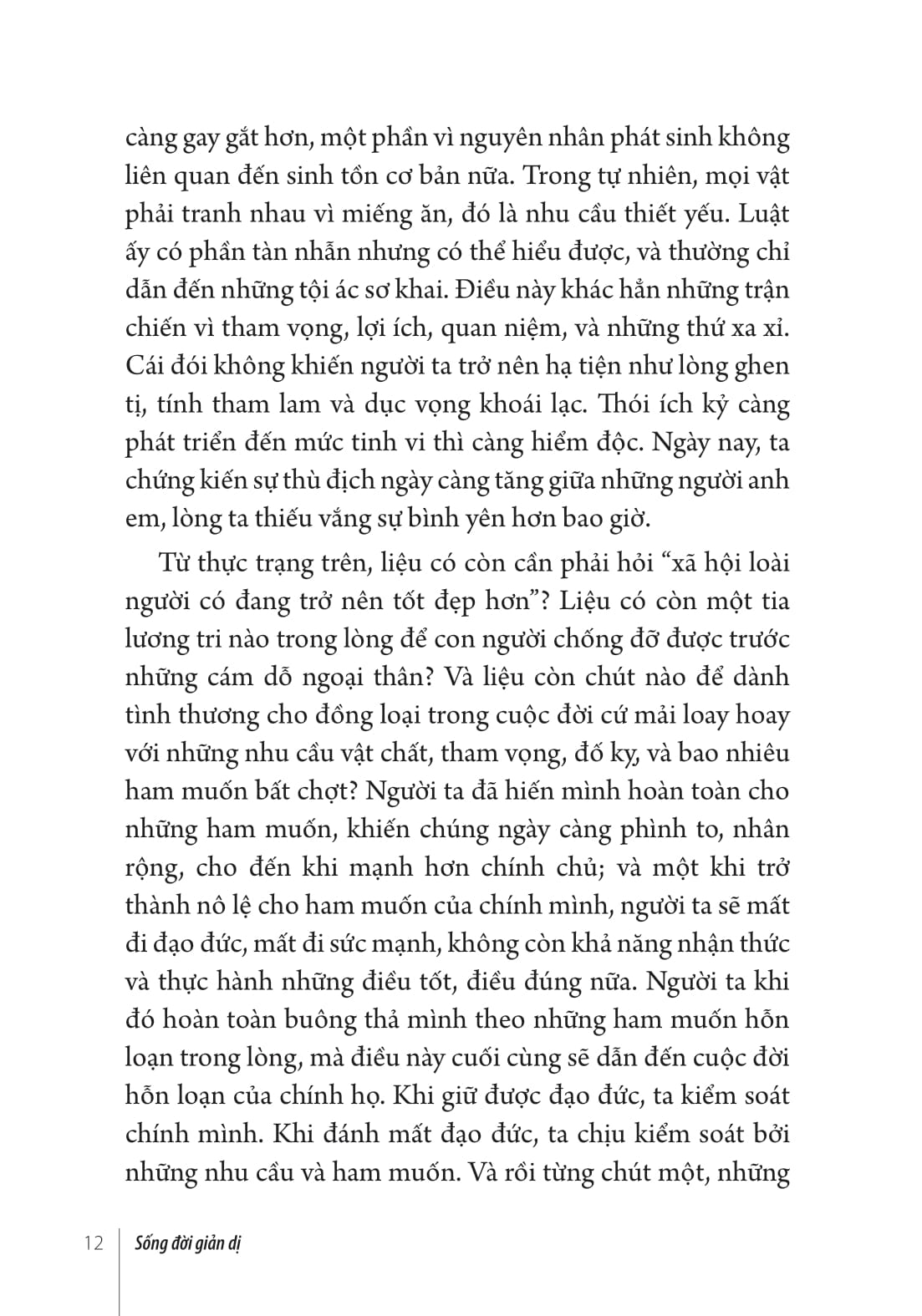 Song Doi Gian Di - The Simple Life