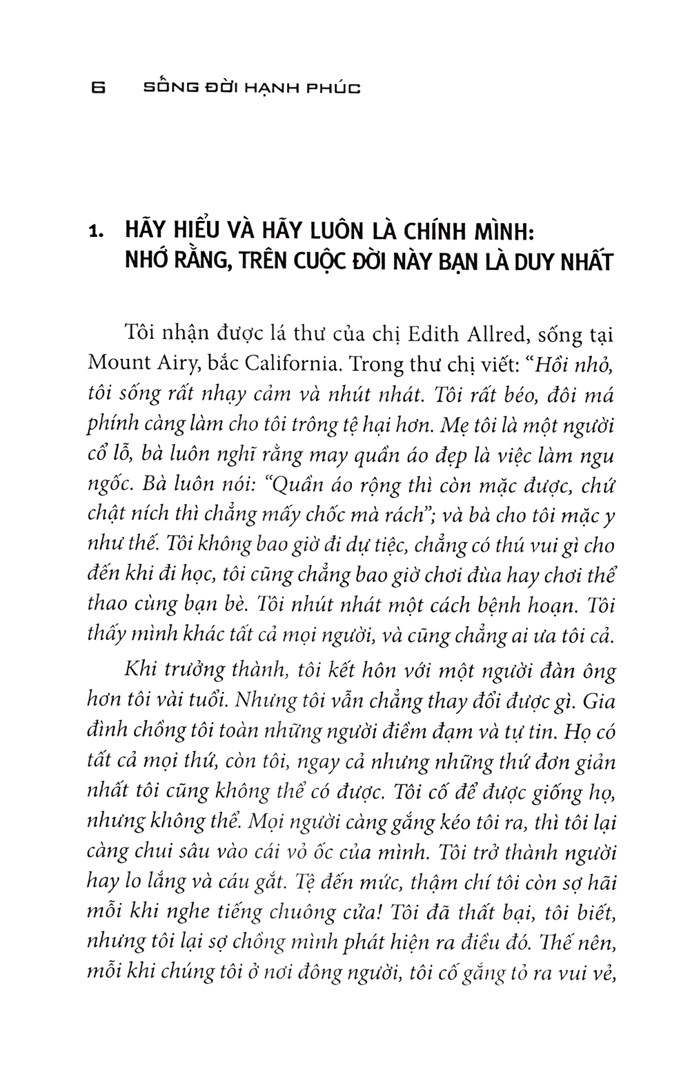 sống đời hạnh phúc-khắc phục lo âu để vui sống (tái bản 2015)