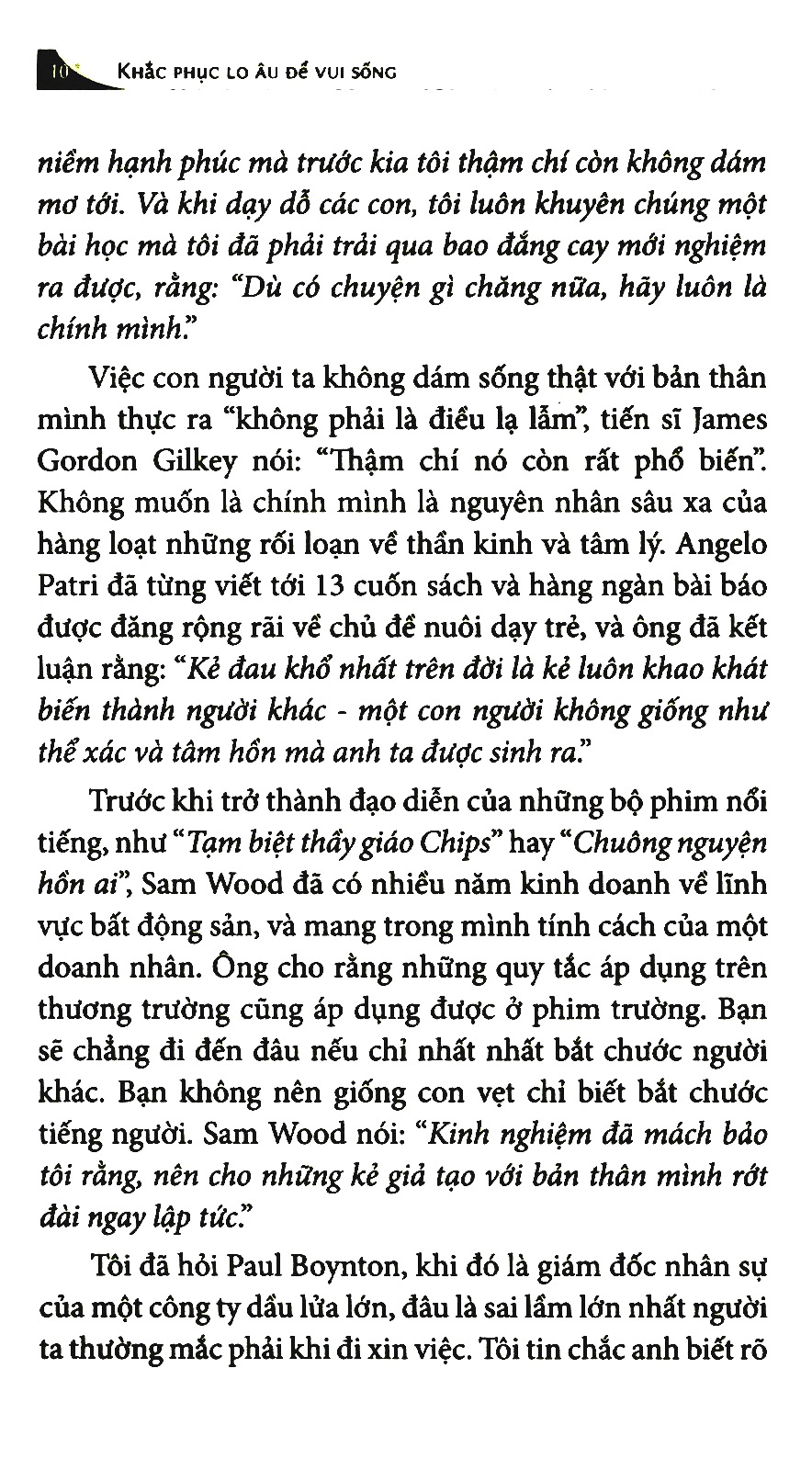 sống đời hạnh phúc - khắc phục lo âu để vui sống (tái bản 2018)