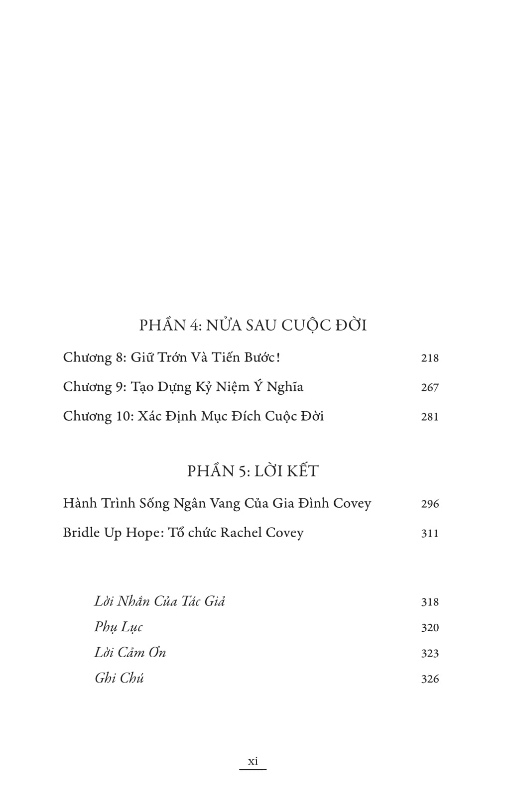 Song Doi Ngan Vang - Viec Quan Trong Nhat Van Luon O Phia Truoc