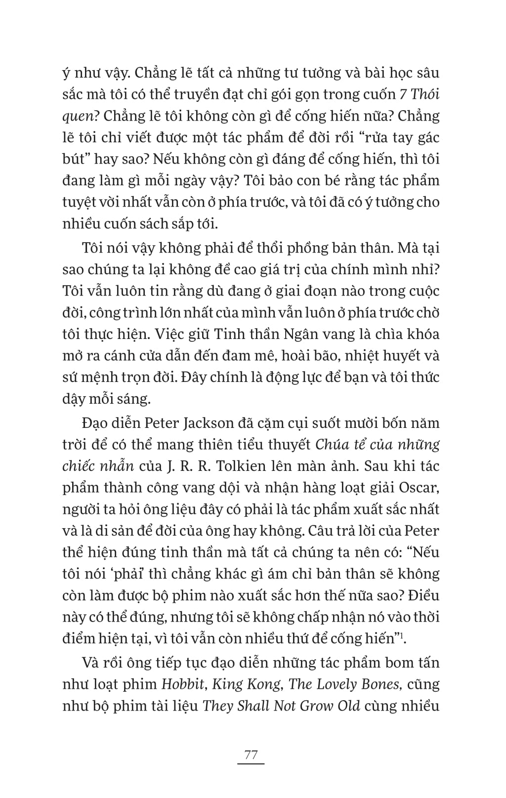 Song Doi Ngan Vang - Viec Quan Trong Nhat Van Luon O Phia Truoc