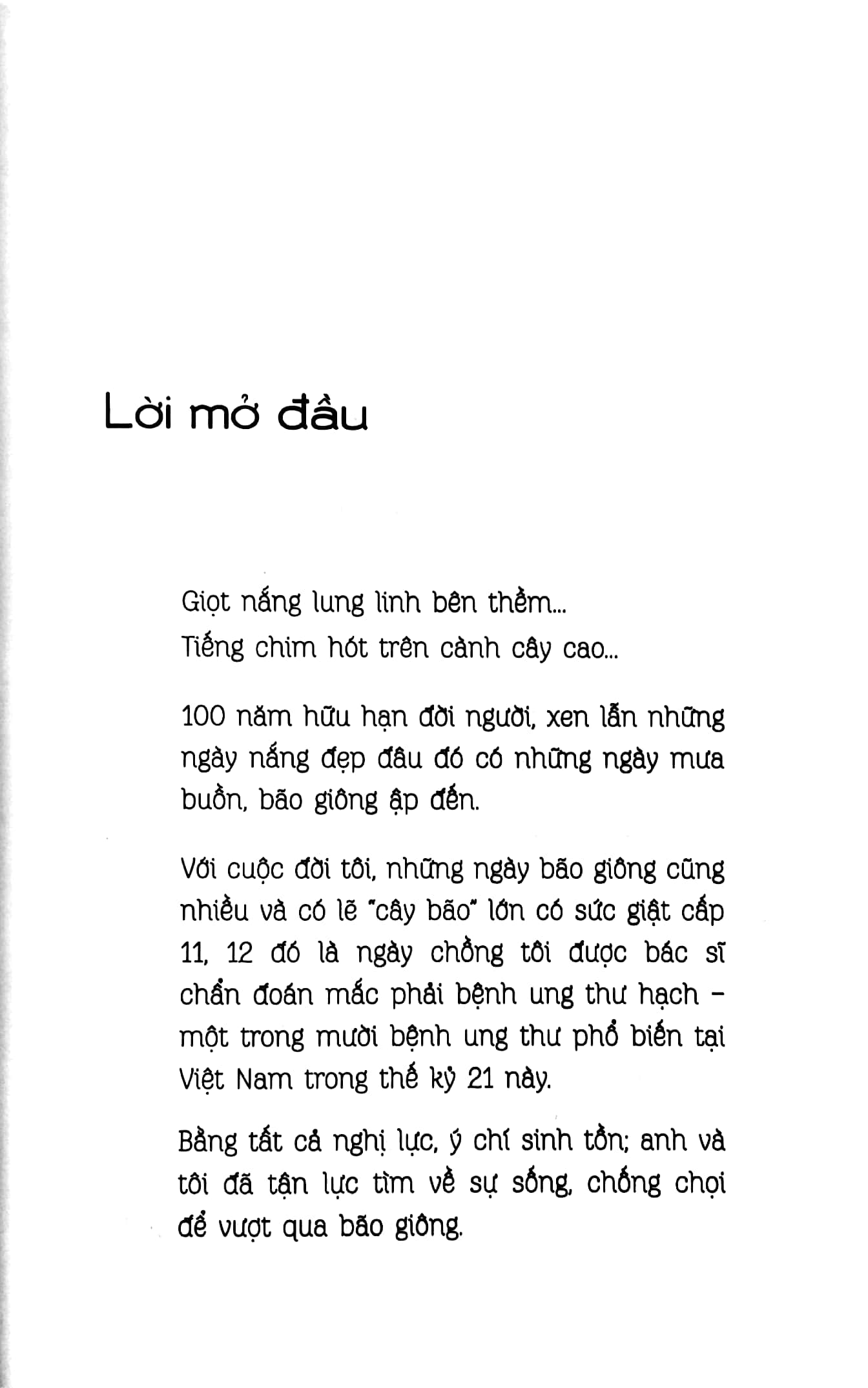 sống đừng bao giờ từ bỏ