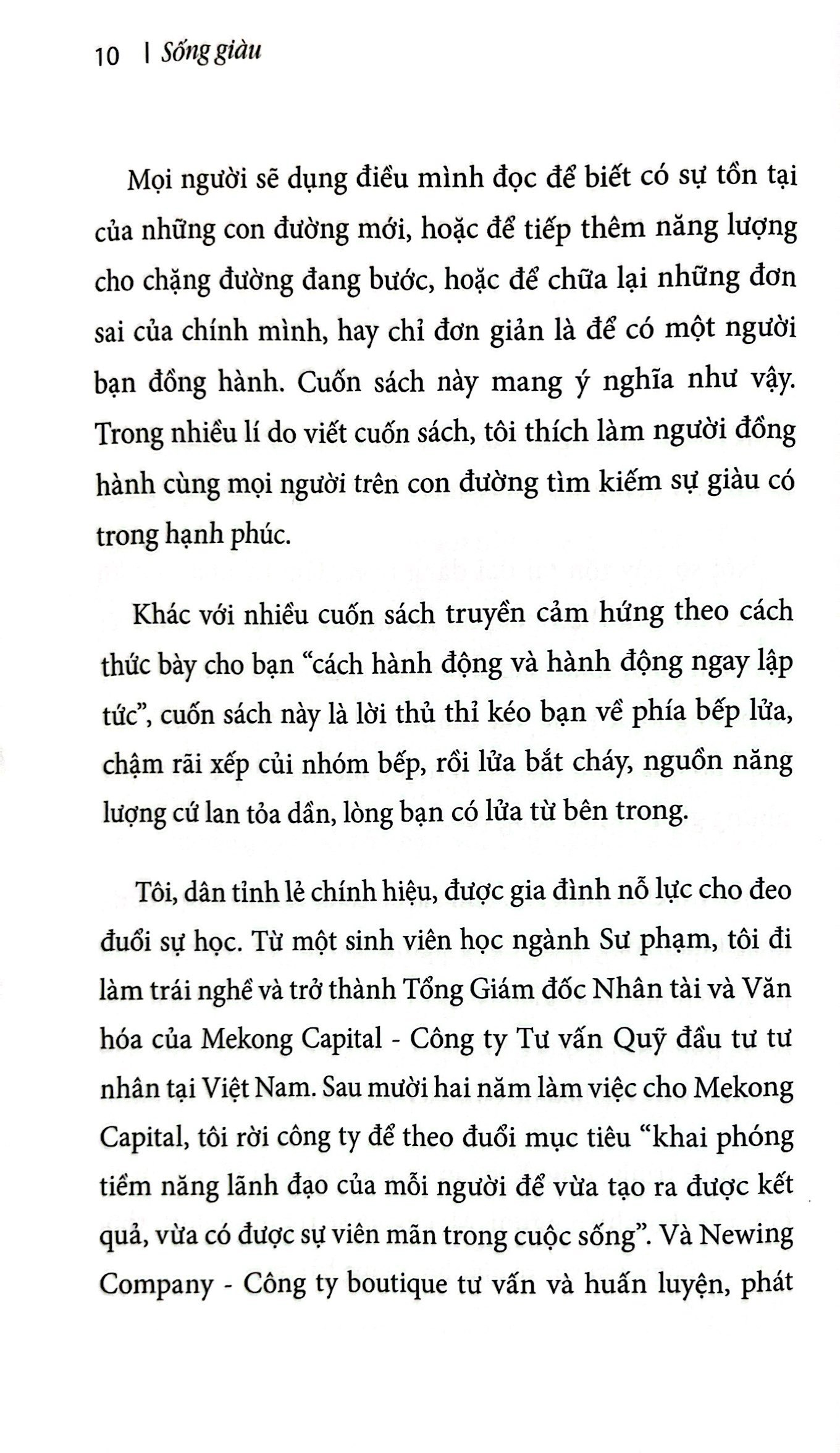 sống giàu