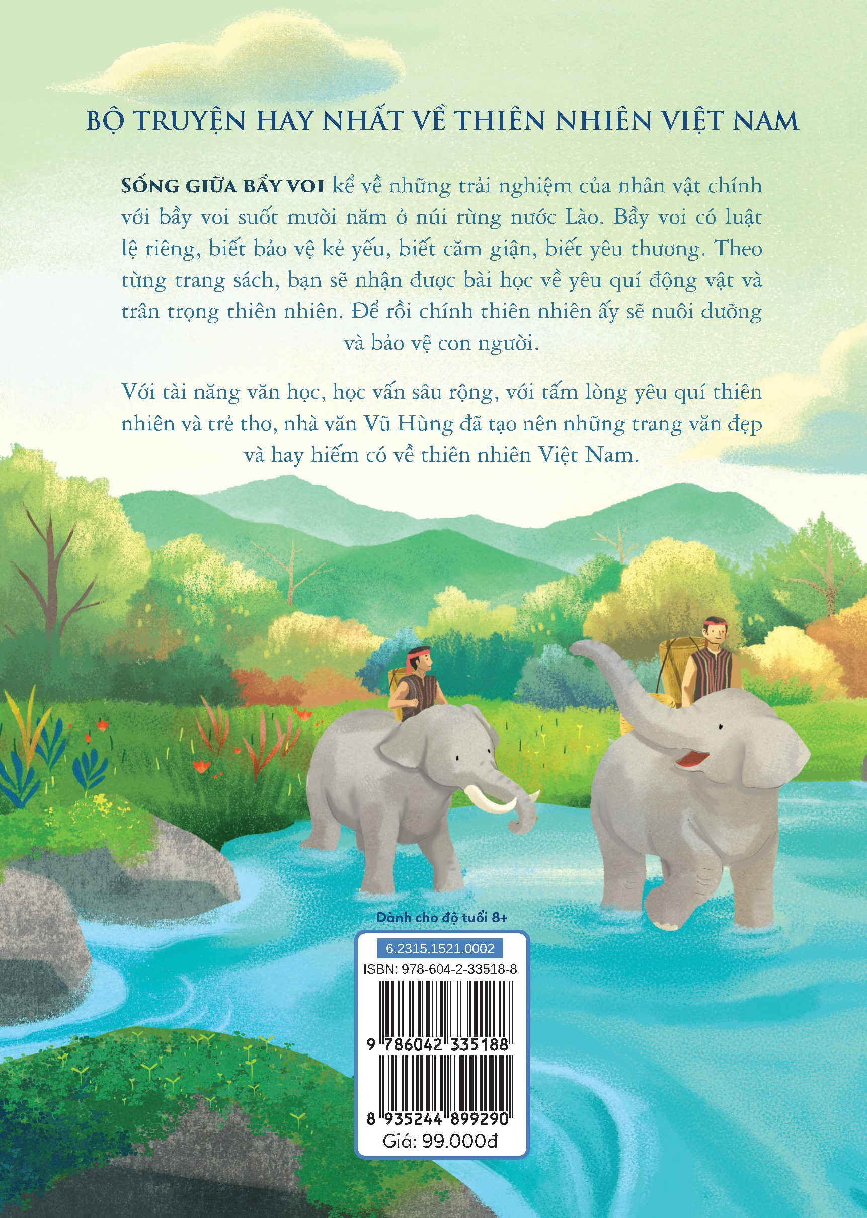 sống giữa bầy voi (tái bản 2024)