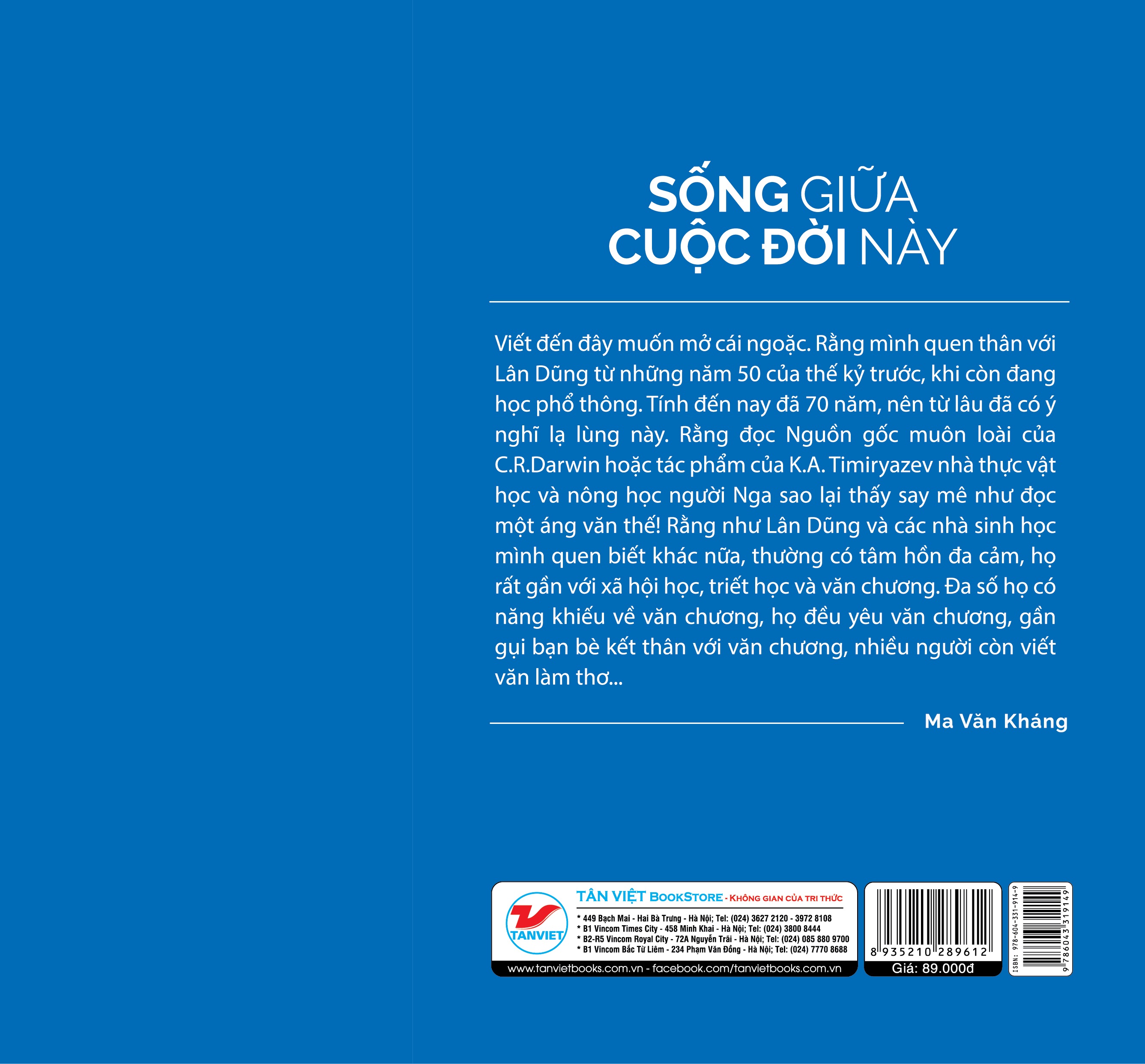 sống giữa cuộc đời này