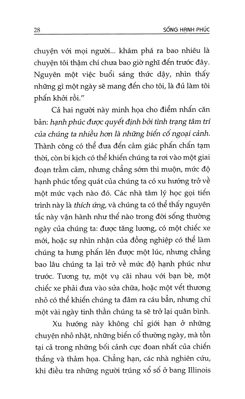 sống hạnh phúc (cẩm nang cho cuộc sống) - tái bản 2020