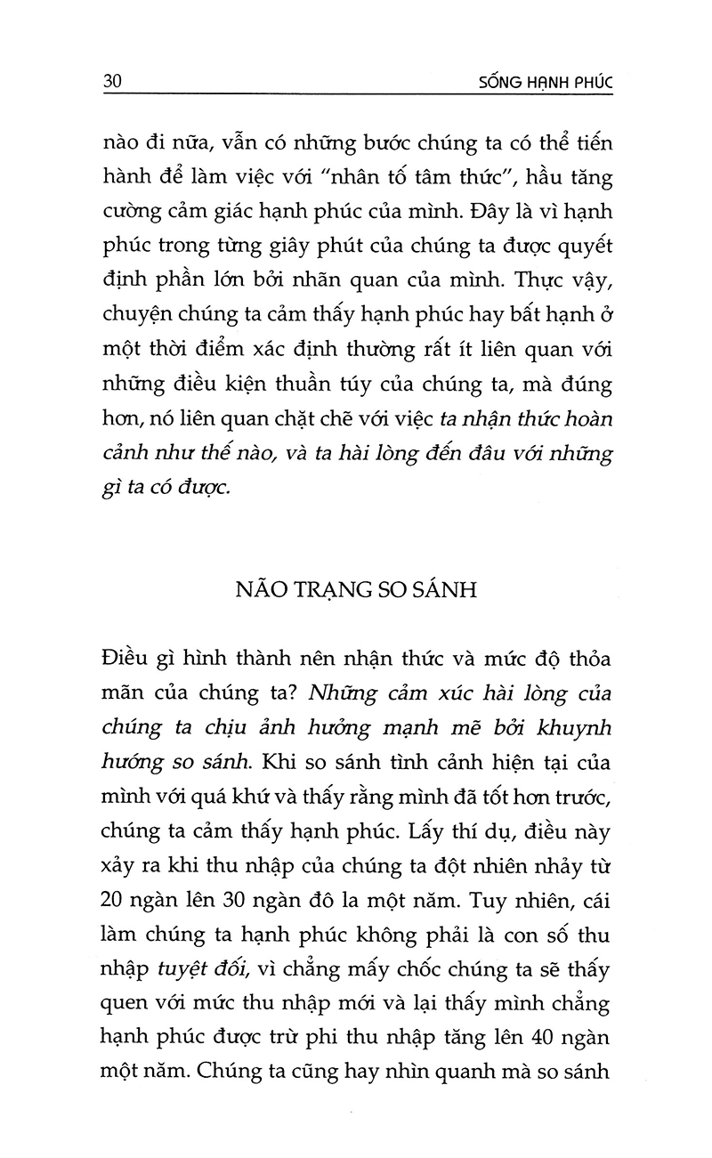 sống hạnh phúc (cẩm nang cho cuộc sống) - tái bản 2020